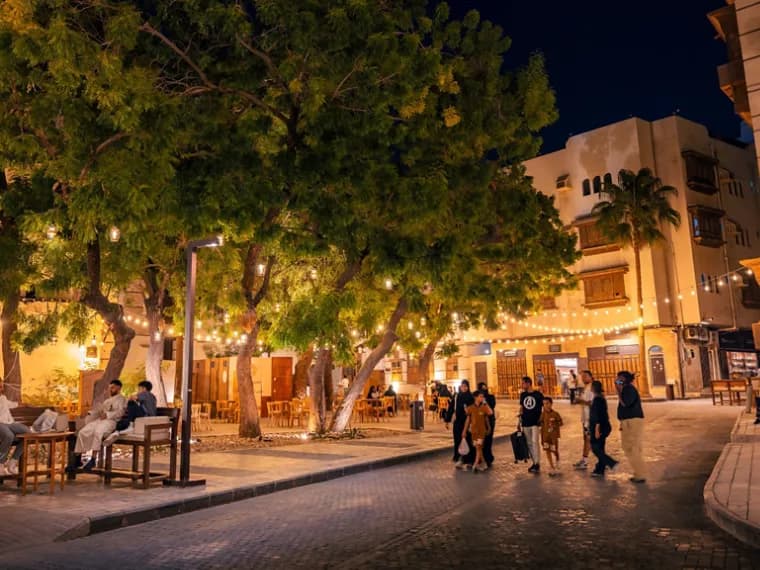 الحي التاريخي في جدة - صورة لبلد جدة القديمة